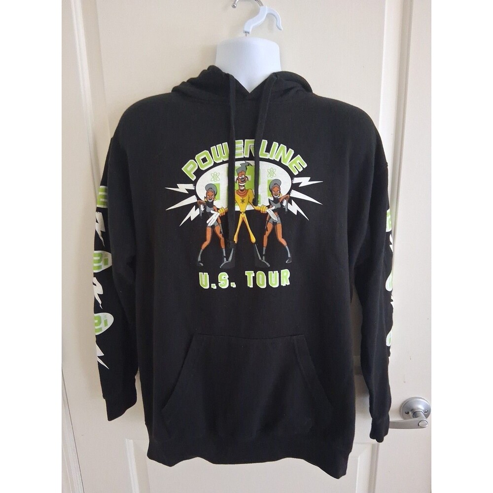 A Goofy Movie Sweater Adult Large Disney Powerline US Tour Hoodie Sweatshirt